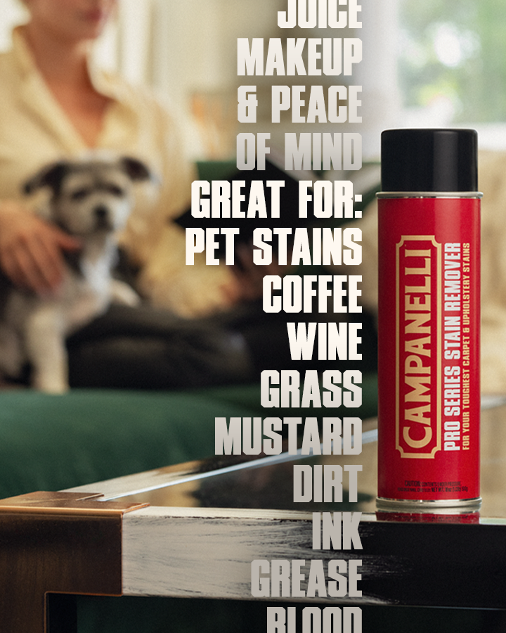 Pro Series Stain Remover (XL Point & Spray Aerosol) CAMPANELLI